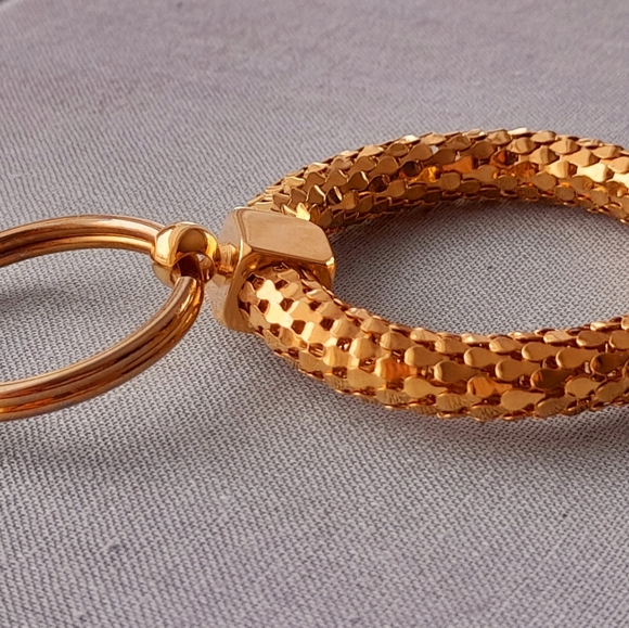 Whiting And Davis Gold Keychain Style - Picture 4 of 5